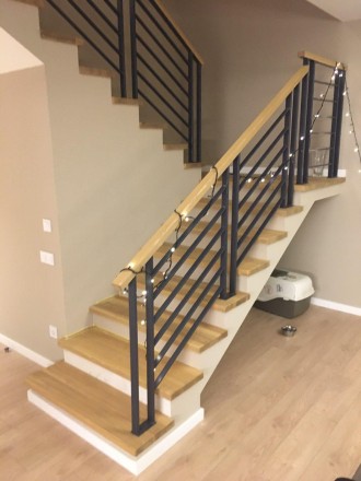 Ясенові сходи можуть бути чудовим вибором для вашого будинку завдяки міцності та. . фото 9