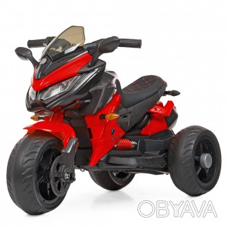 Детский трехколесный мотоцикл трицикл M 4274EL-3 EVA колесах красный
 
РАЗМЕРЫ М. . фото 1