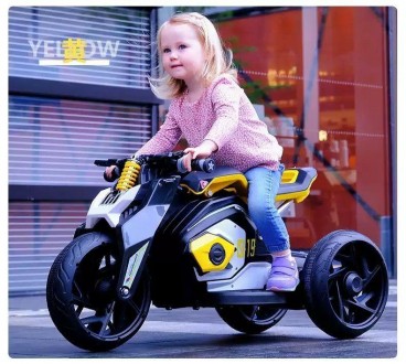 Детский трехколесный мотоцикл трицикл Электромобиль M M 4827EL-6 на EVA колесах . . фото 3