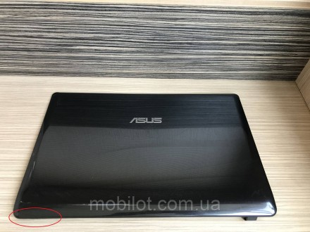 Часть корпуса крышка матрицы к ноутбуку Asus A52 / K52/ X52. Есть повреждения и . . фото 4