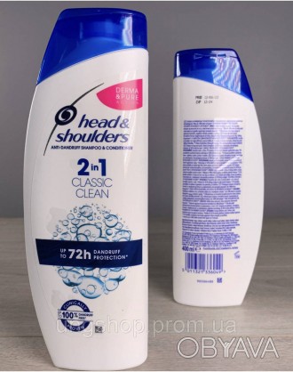 Шампунь против перхоти Head & Shoulders Основной уход 400 мл                    . . фото 1