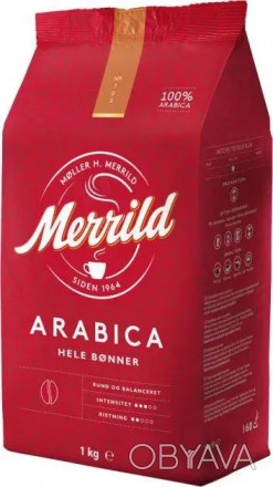 Кава в зернах Lavazza Merrild Arabica 100% 1кг Кава в зернах Lavazza  Merrild  A. . фото 1