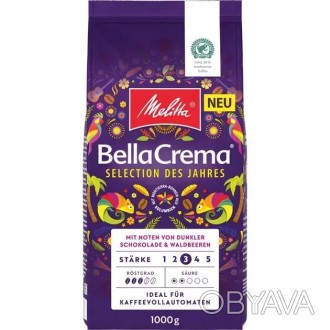 Кава в зернах Melitta Bella Crema Selection des Jahres з ароматом чорного шокола. . фото 1