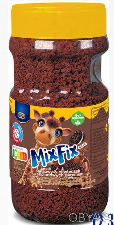 Дитяче какао розчинне Mix Fix Cao Kruger 375г Польща з смаком печива орео