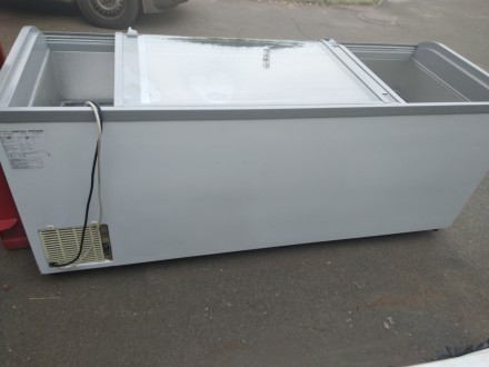 Морозильна скриня бонетного типу AHT Paris 210, низькотемпературна, з гнутим скл. . фото 7