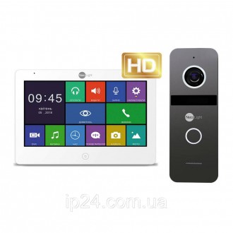  Комплект Neolight MEZZO HD/Solo FHD містить відеодомофон із кольоровим 10" сенс. . фото 2