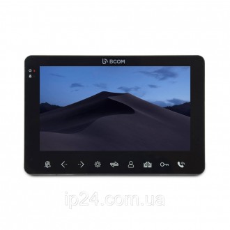 Відеодомофон BCOM BD-780FHD Black з кольоровим 7-дюймовим IPS-екраном.
Можливост. . фото 2