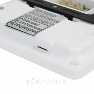 Видеодомофон BCOM BD-760FHD/T White с цветным сенсорным 7-дюймовым IPS-экраном с. . фото 4