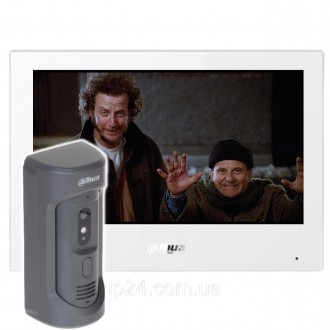 Комплект ip домофона DAHUA: DHI-VTH5321GW-W + VTO2101E-P-S2. Киев. фото 1 Комплект ip домофона DAHUA: DHI-VTH5321GW-W + VTO2101E-P-S2. Киев. фото 1