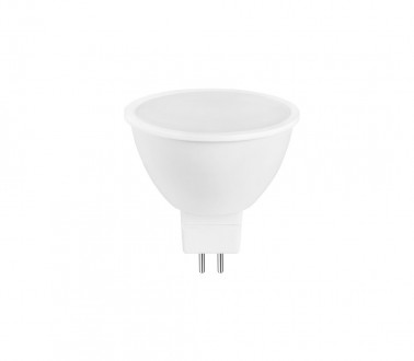 Лампа світлодіодна DELUX JCDR 5Вт 4100K 220В GU5.3 білий
 Код товару: 90001293
 . . фото 2