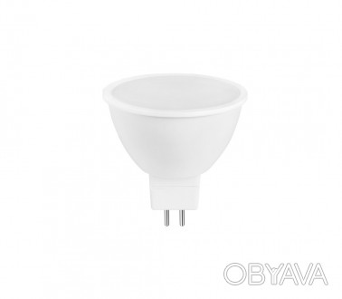 Лампа світлодіодна DELUX JCDR 5Вт 4100K 220В GU5.3 білий
 Код товару: 90001293
 . . фото 1