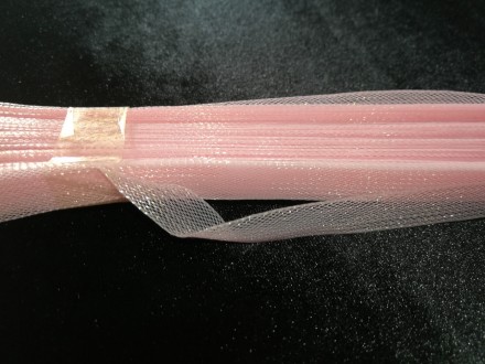 Регилин (кринолин) мягкий 1.5см 25ярд (бледно розовый)
Регилин представлен в раз. . фото 3