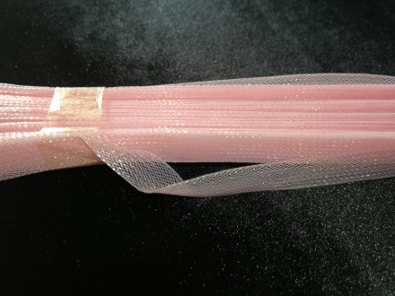 Регилин (крінолін) м'який 2см 25ярд (блідо рожевий)
Регилин представлений в різн. . фото 3