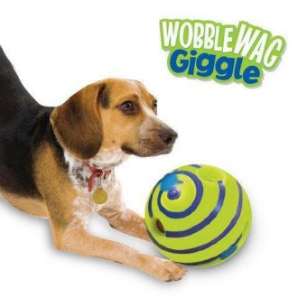 Іграшка для собак Регочуть м'яч для собак Wobble Wag Giggle.
Якщо у Вас є собака. . фото 5