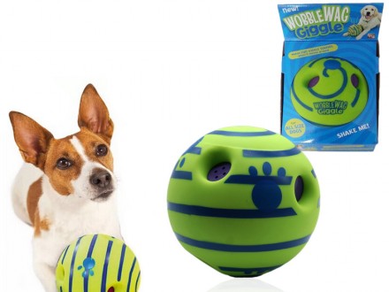 Іграшка для собак Регочуть м'яч для собак Wobble Wag Giggle.
Якщо у Вас є собака. . фото 6