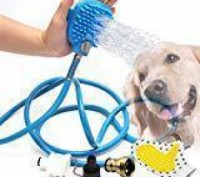 Щетка-душ для собак Pet Bathing Tool.
 
Щетка-душ для собак Pet Bathing Tool - н. . фото 5