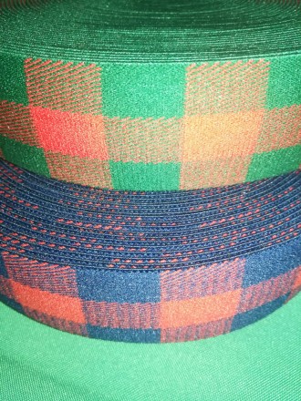 Широкая цветная резинка "Шотландка" 4 см
Резинка, которую часто называют "эласти. . фото 6