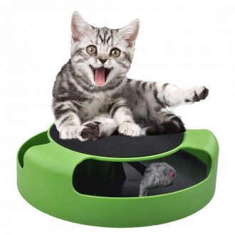 Интерактивная игра для котов с точилкой для когтей Trixie Catch The Mouse (когте. . фото 2