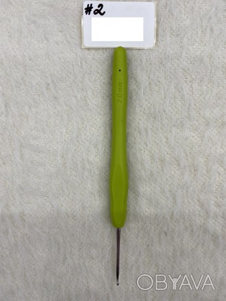 Крючок для вязания с силиконовой ручкой от 2 до 10 мм очень высокого качества!!!. . фото 1