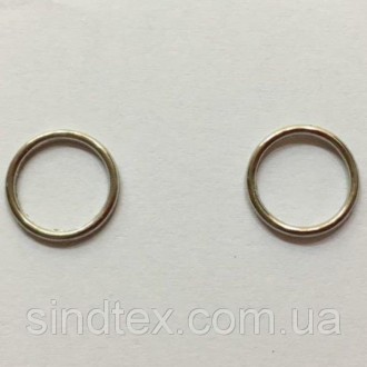 Регулятор металлический, кольцо для бретелів ширина 1 см.Цена указана за 1уп из . . фото 3