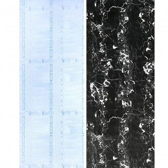 Самоклеюча плівка чорний мармур з білим 0,45х10мх0,07мм (2016-1)
Плівка на самок. . фото 4