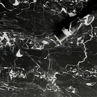 Самоклеюча плівка чорний мармур з білим 0,45х10мх0,07мм (2016-1)
Плівка на самок. . фото 2