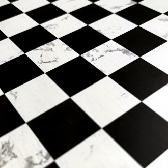 Самоклеюча плівка шахи мармур 0,45х10м 
Плівка на самоклейці ідеально підходить . . фото 3