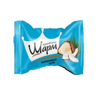 Конфеты АВК КОРОЛЕВСКИЙ ШАРМ с кокосовой начинкой 1 кг. Харків. фото 1