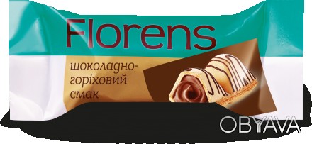 Конфеты «Флоренс» шоколадно – ореховый вкус»Упаковка: Ящик из гофрированного кар. . фото 1
