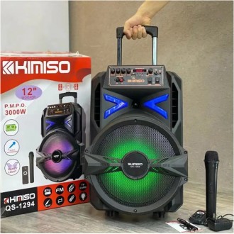 
Колонка портативна, Bluetooth на акустична з мікрофоном KIMISO QS-1294
Портатив. . фото 3
