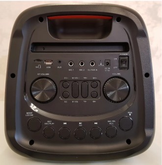 
Портативна колонка, з Bluetooth на акумуляторі з радіомікрофоном ZX 7785
Колонк. . фото 6