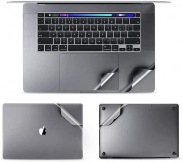 Защитные пленки на MacBook Pro 15" A1707/А1990 имеют специальное поглощающее пок. . фото 2