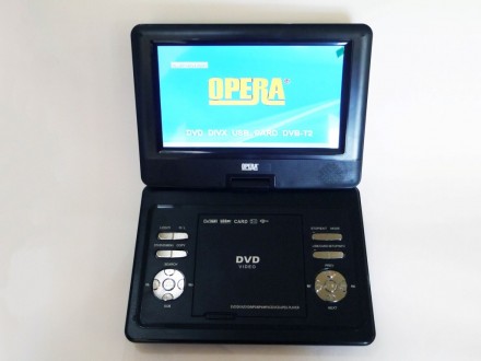11" DVD Opera NS-1180 Портативный DVD-проигрыватель с Т2 TV USB SD
Цифрово. . фото 8