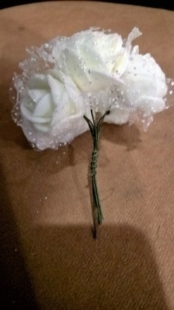 Декоративная роза для поделок.В упаковке 72 шт.Высота розочки 5 см. На сегодняшн. . фото 2