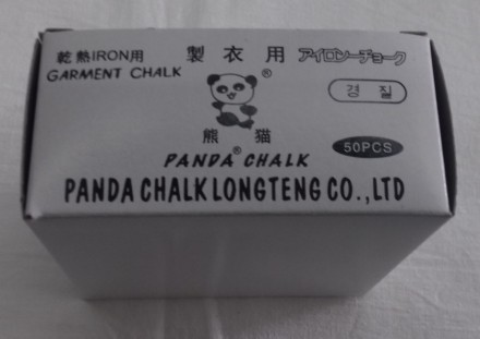 Портновское мило(крейда) "PANDA" оригінал. В упаковці 48 штук.
 На сьогоднішній . . фото 5