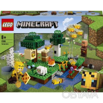 
Конструктор LEGO Minecraft Пасека (21165)
Популярная онлайн игра Minecraft поко. . фото 1