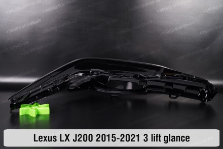 Стекло на фару Lexus LX J200 LX450 LX570 OEM (2015-2021) III поколение 3 рестайл. . фото 4