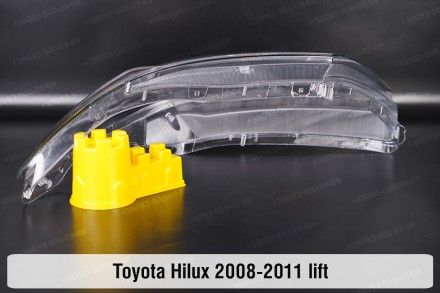 Скло на фару Toyota Hilux (2008-2011) VII покоління 1 рестайлінг ліве.
У наявнос. . фото 8