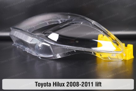 Скло на фару Toyota Hilux (2008-2011) VII покоління 1 рестайлінг ліве.
У наявнос. . фото 9