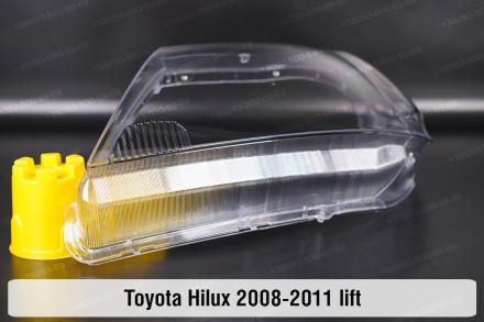 Скло на фару Toyota Hilux (2008-2011) VII покоління 1 рестайлінг ліве.
У наявнос. . фото 6