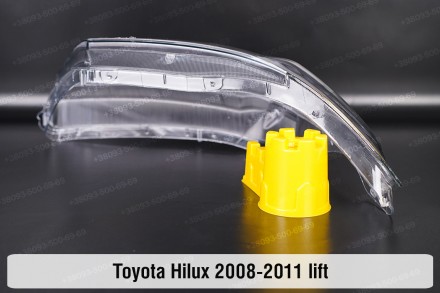Скло на фару Toyota Hilux (2008-2011) VII покоління 1 рестайлінг праве.
У наявно. . фото 8