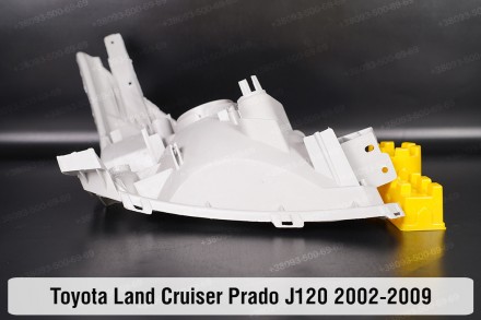 Новий корпус фари Toyota Land Cruiser Prado J120 (2002-2009) III покоління лівий. . фото 7