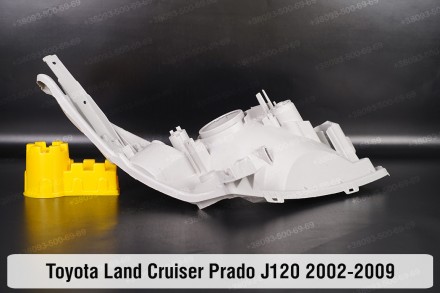 Новий корпус фари Toyota Land Cruiser Prado J120 (2002-2009) III покоління лівий. . фото 4
