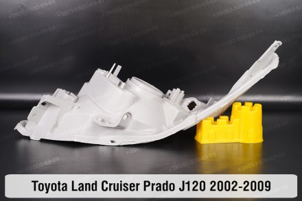 Новий корпус фари Toyota Land Cruiser Prado J120 (2002-2009) III покоління лівий. . фото 5