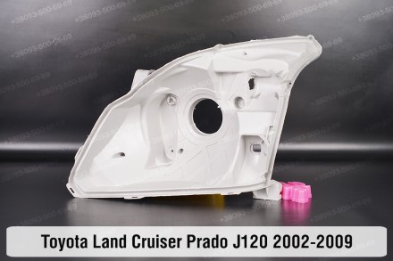 Новий корпус фари Toyota Land Cruiser Prado J120 (2002-2009) III покоління лівий. . фото 2