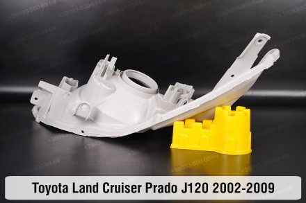 Новий корпус фари Toyota Land Cruiser Prado J120 (2002-2009) III покоління лівий. . фото 8
