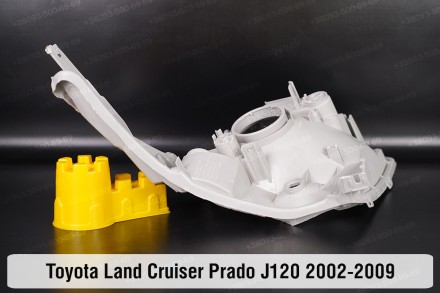 Новий корпус фари Toyota Land Cruiser Prado J120 (2002-2009) III покоління лівий. . фото 9