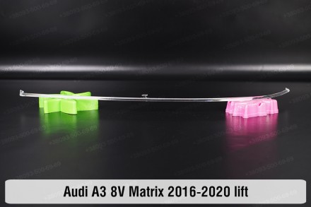 Світловод фари Audi A3 8V Matrix (2016-2020) рестайлінг довгий лівий: якість за . . фото 2