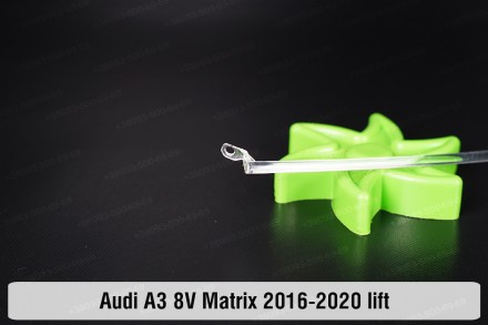 Световод фары Audi A3 8V Matrix (2016-2020) рестайлинг длинный левый: качество п. . фото 3