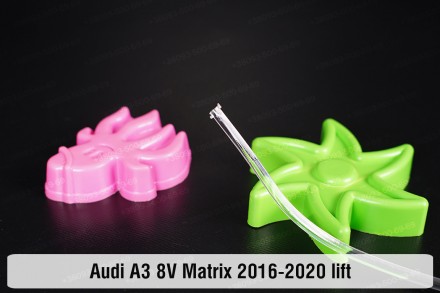 Світловод фари Audi A3 8V Matrix (2016-2020) рестайлінг довгий правий: якість за. . фото 5